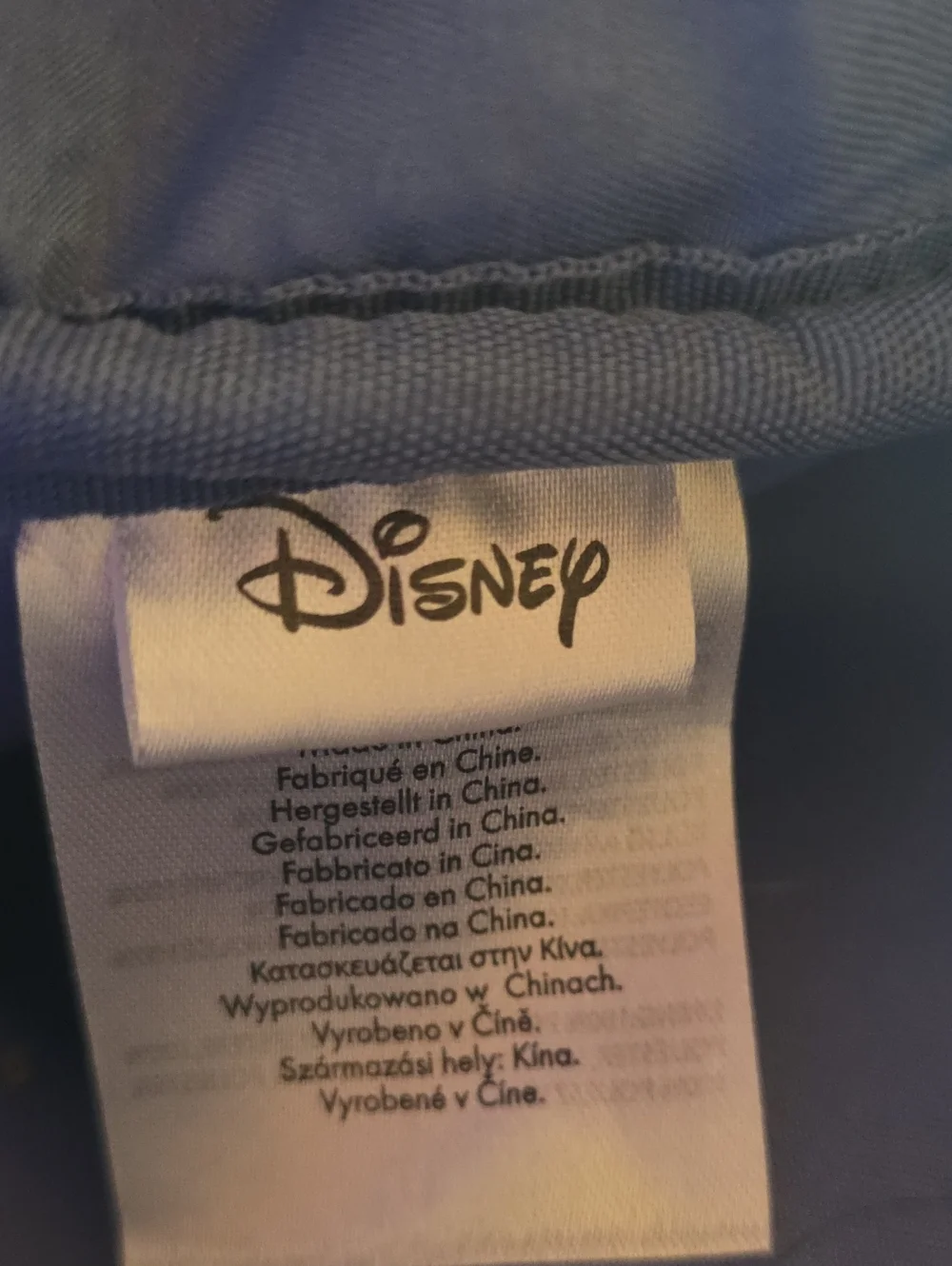 Disney Stitch Mini Sherpa Backpack